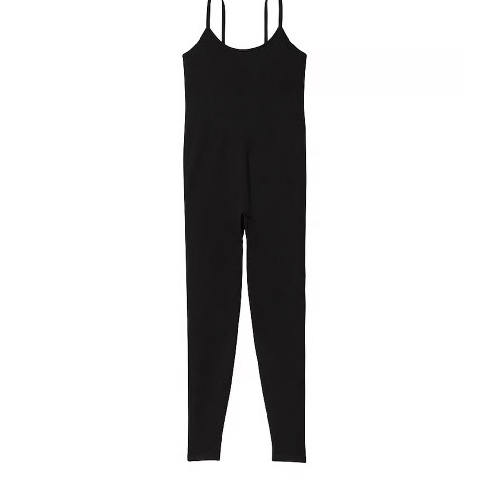 Victoria’s Secret Jumpsuit; very flattering waist snatching with built in bra